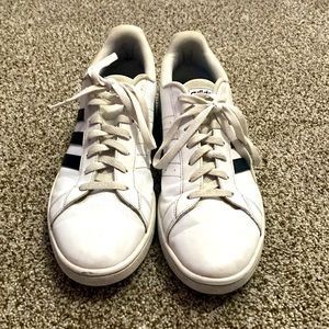 Adidas good casual/athletic shoes. Worn but still good condition.